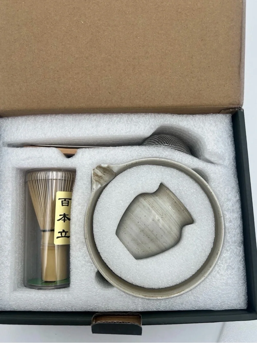 Matcha Whisk Set - Natural Beige